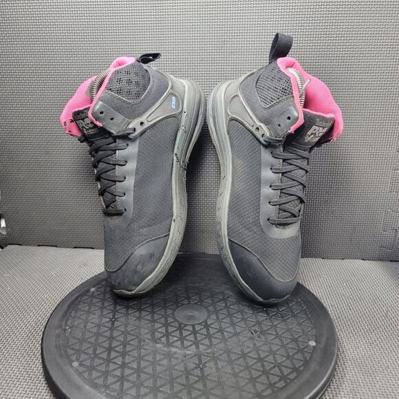 Timberland Pro Composite Boots Womens Sz 7.5 Black Steel Toe Work Boots - Picture 5 of 10